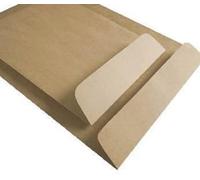 Sam Bolsa Documentos Salarios 120x170 mm Kraft autoadhesiva con tira de silicona Caja x1000