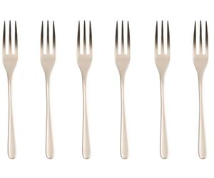 Sambonet - Confezione Regalo 6 Forchette Dolce Taste Antique Pvd Champagne