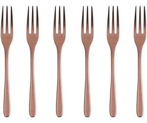 Sambonet - confezione regalo 6 forchette dolce taste vintage pvd coppe