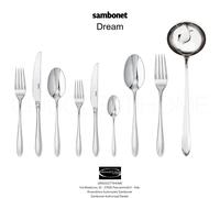 Sambonet DREAM Set Cubiertos 75 Piezas Para 12 Personas Acero Inoxidable