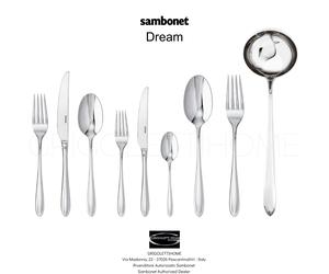 Sambonet DREAM Set Cubiertos 75 Piezas Para 12 Personas Acero Inoxidable