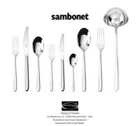 Sambonet - HANNAH Mirror - Set Cubiertos 75 Piezas para 12 Personas - Detallista