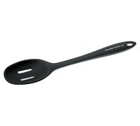 Sambonet Rosenthal Cuchara para Pasta, utensilio de Cocina - Silicona - Gris - Perforado - 29 cm