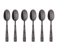 Sambonet Set 6 Mokkalöffel Edelstahl/PVD 2Black 52767KA7