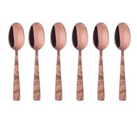 Sambonet Set 6 Mokkalöffel Edelstahl/PVD Kupfer 52767CA7