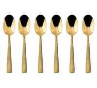 Sambonet Siena Edelstahl/PVD Gold Set 6 Mokkalöffel S0197-S00017-S0013 52717GA7