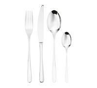 Sambonet Taste 52553-G2 - Cubertería de acero inoxidable 18/10, para 12 personas, 48 piezas: 12 tenedores, 12 cucharas, 12 cuchillos, 12 cucharas, apto para lavavajillas, acero