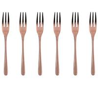 Sambonet taste cake fork set 6 pcs copper marca sambonet
