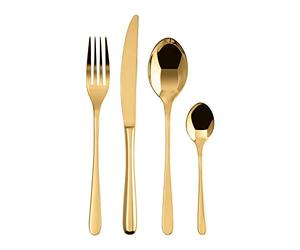 Sambonet Taste cutlery 24 pcs. gold marca Sambonet