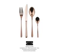 Sambonet - Taste PVD Cobre / - Cubiertos 24 Piezas para 6 Personas - Detallista