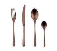 Sambonet Taste Vintage Acero Inoxidable PVD Cobre Set Cubiertos 24 Piezas