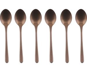 Sambonet Taste Vintage Edelstahl/PVD Kupfer Set 6 Mokkalöffel 52453CA7