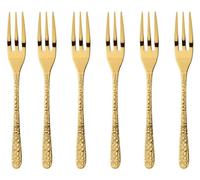 Sambonet Venezia Edelstahl/PVD Gold Set 6 Kuchengabeln S0200-S00017-S1578 52765GA5