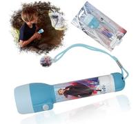 Sambro International Frozen, linterna grande para niños, linterna para niños, luz nocturna, linterna para niños, linterna para leer, acampar y emergencias, regalo de cumpleaños para niños de 3 años en