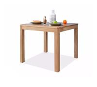 SAMCIOI Mesa de Centro Mesa de Comedor Madera Maciza for el hogar, Mesa Cuadrada pequeña for apartamento pequeño, Sencilla Moderna, nórdica Mesa de Cocina Comedor