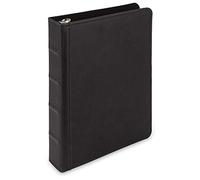 Samsill Organizador profesional vintage de 3 anillos de 1 pulgada, capacidad para hojas y protectores de hojas de 8.5 x 11 pulgadas, carpeta de planificador, carpeta de libros, aspecto y tacto de