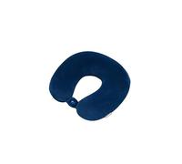 Samsonite TA Revolution - Almohada Cervical de Espuma Viscoelástica, Ergonómica y Cómoda, Almohada de Viaje para Avión, Coche y Viajes, Azul (Midnight Blue)