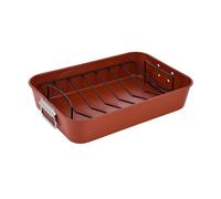 BANDEJA DE ASADO 40X28X8CM ACERO AGROS SG