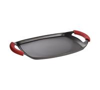 San Ignacio Asadora Grill de Aluminio Fundido para Inducción Denia Experto con Revestimiento Ilag Premium, Medidas 36 x 23 cm