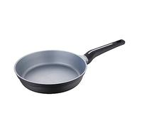 San Ignacio Bistro Grey - Sartén de 32cm - Fabricado en Aluminio Fundido - Interior En Acero Quantanium - Exterior En Negro Mate- Punto Inducción - Mango Soft Touch Negro