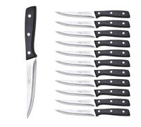 San Ignacio Cuchillo en Acero inoxidable EXPERT Cuchillo multiusos H.12,5cm, Juego de 12