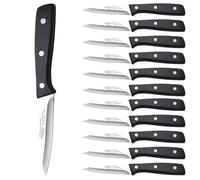 San Ignacio Cuchillo en Acero inoxidable EXPERT Cuchillo Pelador H.9cm, Juego de 12