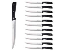 San Ignacio Cuchillo en Acero inoxidable EXPERT Cuchillo trinchador H. 20cm, Juego de 12