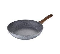 San Ignacio Daimiel - Sartén Antiadherente Ø28 cm de Aluminio Forjado, Efecto Piedra, Mangos Soft-Touch Toque Frío, Aptas para Inducción, Gas y Vitrocerámica