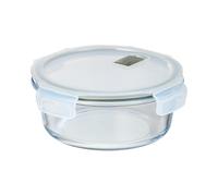San Ignacio EXPERT Hermético redondo Transparente 18,4x18,4x7,6cm - 950ml vidrio borosilicato con tapa hermética EXPERT