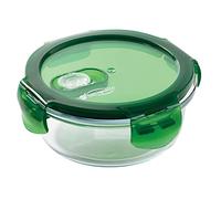San Ignacio Fiambrera hermética Redonda 400 ml Vitoria de borosilicato en Color Verde