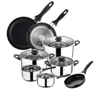 Set SAN IGNACIO: Juego de tres sartenes + Batería de cocina 8 piezas