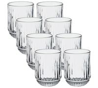 San Ignacio Juego de 8 Vasos de cristal de 300ml Transparente