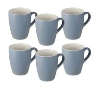 San Ignacio Juego de tazas 340ml porcelana Bone 8,3x5,7x10,2cm, set de 6