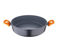 San Ignacio Lava - Paellera de 32cm - Fabricada en Aluminio Forjado - Interior Antiadherente Marmol Gris De Whitford - Inducción Total - Mango De Baquelita Con Tacto Suave