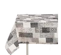 San Ignacio Mantel loneta Antimanchas 140x180cm Azul colección Kinvara