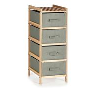 San Ignacio Mueble Ancho 4 cajones Gris Oscuro colección KIPIT