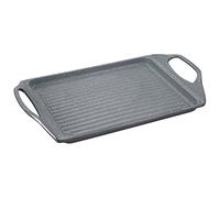 San Ignacio Origen - Placa Grill De 43cm - Fabricada En Aluminio Forjado - Interior Negro Quantanium - Para Todos Los Fuegos - Punto De Inducción - Asador Uso Diario