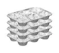 San Ignacio Set 4 moldes aluminio 6 huecos 7cm diametro colección KINVARA