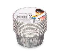 San Ignacio Set de 10 moldes para flan en aluminio redondo colección KINVARA