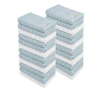 San Ignacio Set de 24 Paños de Cocina de 32x32cm 100% Algodón 400GSM Menorca