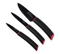 San Ignacio Set de cuchillos Keops Marble SG-4136 Negro Acero inoxidable 3 piezas