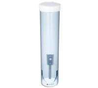 San Jamar C3165FBL Medio pull-type Agua Dispensador de vasos de plástico, 120 - 300 ml Copa, 406 mm Longitud de tubo para (Cristal Esmerilado, Azul (24 unidades)