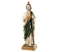 San Judas Tadeo figura 40cm. patrón de las causas difíciles resina peana