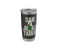 San Judas Tadeo - San Judas Vaso térmico de acero inoxidable de doble pared