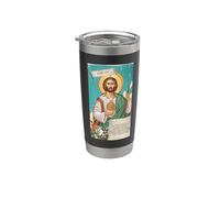 San Judas Tadeo - San Judas Vaso térmico de acero inoxidable de doble pared