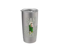 San Judas Tadeo - San Judas Vaso térmico de acero inoxidable de doble pared