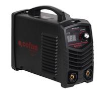 SANCO STORE- cofan Soldador inverter eléctrico MMA 120 A, Portátil y ligero, fácil de transportar.