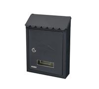 SANCO STORE - MAURER Buzón Maurer Exterior 21x30x6,8 cm. Negro