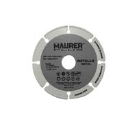 SANCO STORE - MAURER Disco Corte Metales Universal Ø 115 x 1,2 mm.