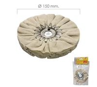 SANCO STORE - MAURER Disco Pulidor Tela Para Amoladora / Esmeriladora Ø 150 mm.